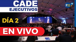 🔴EnVIVO CADE Ejecutivos 2023 Acción conjunta del sector privado y el Estado para reducir brechas [upl. by Neltiak]