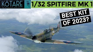 Review  Kotare 132 Supermarine Spitfire Mk 1a mid Part One [upl. by Allcot]