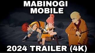 Mabinogi Mobile Trailer 2024 4K [upl. by Nemzaj]