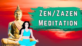 Zen Guided Meditation Zazen Technique [upl. by Ennaeilsel897]