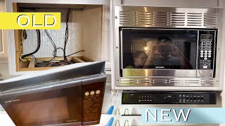 RV Microwave Convection Oven Replacement and Upgrade [upl. by Hinkle844]