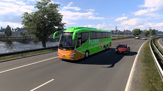 Irixar i8 Integral FlixBus passenger mod 149  Euro Truck Simulator 2 [upl. by Novihs556]