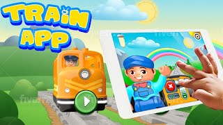 Lego Duplo train ☆ gradeseparated rail course [upl. by Sonnie]