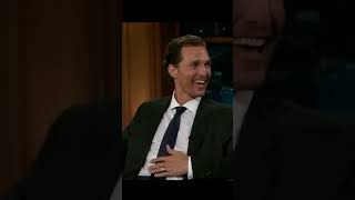 Matthew McConaughey Accidentally brings up Craig Fergusons Drinking problem [upl. by Athenian878]