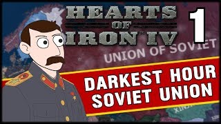 THE PURGE BEGINS Hearts of Iron 4 Darkest Hour Soviet Union Campaign Part 1 [upl. by Pravit]