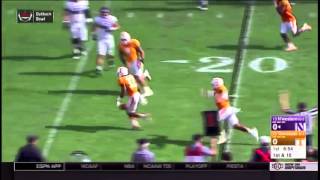 Outback Bowl Highlights Malik Foreman Interception [upl. by Beckie]