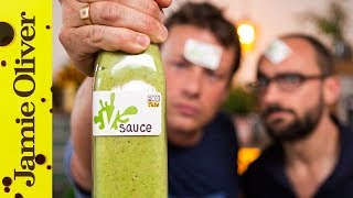 VSauce Sauce  Jamie Oliver amp Michael Stevens [upl. by Ahcsat]