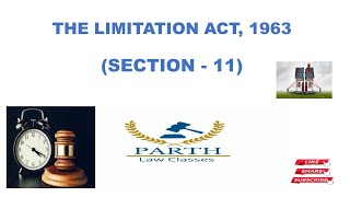 THE LIMITATION ACT 1963 SECTION  11 [upl. by Acirderf]