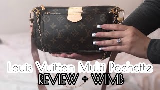 REVIEW Louis Vuitton MultiPochette  Is it still worth it🤔 What’s in my bag🤍 [upl. by Bail]