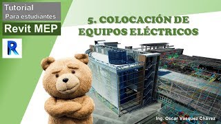 Tutorial Revit Mep Eléctricas Cap5  Colocación de equipos eléctricos [upl. by Lyda]