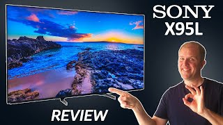 Sony X95L Review  The BEST 4K LCD TV for 2023 [upl. by Medwin573]