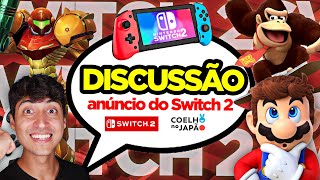 Switch 2 confirmado oficialmente Mas o que verdadeiramente esperar  DISCUSSÃƒO [upl. by Linea31]