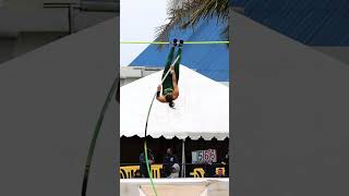 sports highlight NDSU womens pole vault [upl. by Moonier]