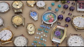 Creating Jewelry With Old Watch Cases [upl. by Savill]