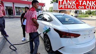 2021 Verna Petrol Mileage Test in City जैसा सोचा था [upl. by Tybie595]