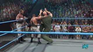 Bushwhackers Vs Wyatt Family Wcw 2k23 [upl. by Groves]