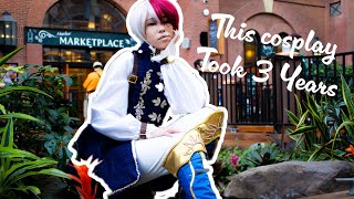 This Cosplay took 3 years to make  Fantasy Todoroki Worklog [upl. by Remlap10]