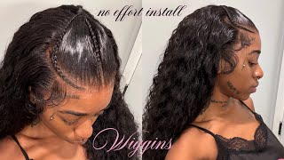 pre styled — beginner friendly frontal wig install ft wiggins hair [upl. by Asus]