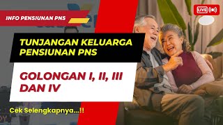 Tunjangan Keluarga bagi Pensiunan PNS Golongan I II III dan IV Tahun 2024 Cek Selengkapnya [upl. by Viridi524]