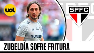 LUIS ZUBELDÍA SOFRE FRITURA INTERNA NO SÃO PAULO DISPARA ARNALDO RIBEIRO [upl. by Joacima34]