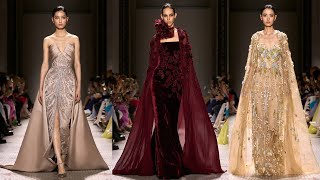 Elie Saab Haute Couture Show Paris Fall Winter 20242025 [upl. by Maher]