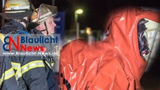 ChlorgasAlarm in Schwimmbad  Feuerwehr Hamburg stoppt Leckage [upl. by Dewees]