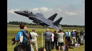 RIAT Departures 2019 and yes Spectacular and some colorful Tails [upl. by Artined]