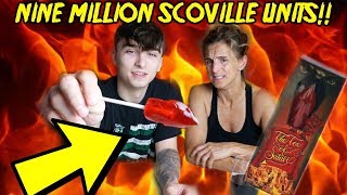 I Tried The Toe Of Satan 9 Million Scovilles [upl. by Eltsyrk939]