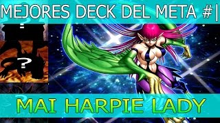 MEJORES DECKS DEL META 1 MAI HARPIE LADY  DUEL LINKS [upl. by Pirnot]