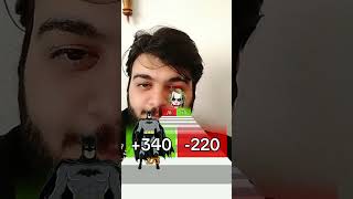 BATMAN VS JOKER SİZCE KİM ALIR shorts batman joker tiktok funny [upl. by Millford428]