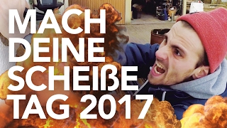 Mach deine Scheiße Tag 2017  Heimwerkerking Fynn Kliemann [upl. by Arodal]