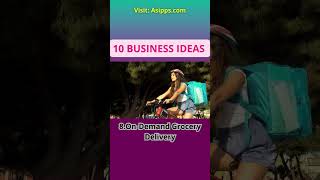 Business Ideas Launch an On Demand Grocery Delivery Service shorts [upl. by Saito]