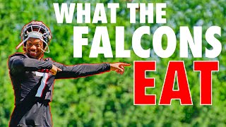 Atlanta Falcons Inside Their WINNING Meal Prep Strategy [upl. by Aihcropal]