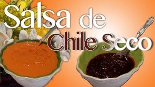 Salsa de chile seco  al estilo de la abuela [upl. by Brnaba919]