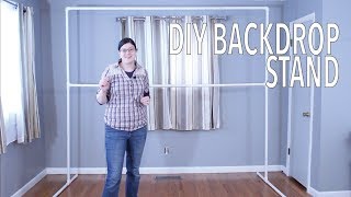 DIY PVC Backdrop  Party Planning How Tos [upl. by Jamilla]