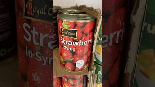 Today I will mostly be eating… Tinned Strawberries 🍓7648 [upl. by Veats]