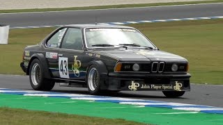 JPS Group C BMW 635csi walkaround amp fly bys Phillip Island Classic 2023 Group 2 exBathurst 1982 [upl. by Alohcin909]