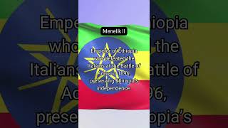 Menelik II history africa ethiopia facts shorts [upl. by Lupita]