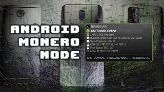 Android Monero Node EASY Termux Setup [upl. by Jolee863]