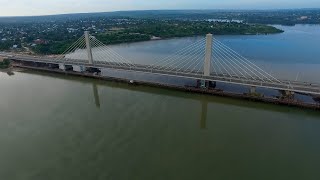 NYERERE BRIDGE IN KIGAMBONI DAR ES SALAAM TANZANIA DRONE VIEWED 4K FOOTAGES [upl. by Ynatil]