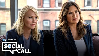 Law amp Order SVU Get a First Look at Rollins and Bensons Reunion [upl. by Zebaj]