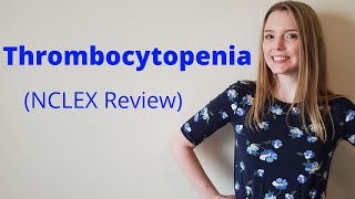 THROMBOCYTOPENIA  NCLEX REVIEW [upl. by Klatt]