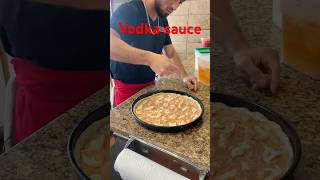 Vodka sauce pizza pizza italianfood pizzalover cooking new food [upl. by Raphaela]