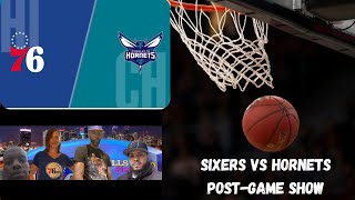 Sixers vs Hornets Post Game  2 game winning streak Well take it [upl. by Coridon]