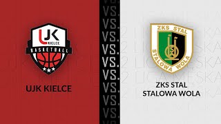 UJK Kielce  ZKS Stal Stalowa Wola  Grupa C  2LM  NA ŻYWO [upl. by Ayiram]