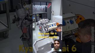 6 cylinder engine mechanic automobile garage YouTube shorts trending shots viral shots [upl. by Ahtiuqal988]