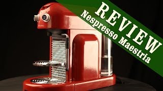 Nespresso Maestria Exclusive Review [upl. by Leroi]