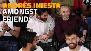 Andrés Iniesta amongst friends football talks [upl. by Tracay]