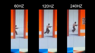 SlowMotion 240HZ vs 144HZ vs 60HZ Test in CSGO [upl. by Rosaleen583]