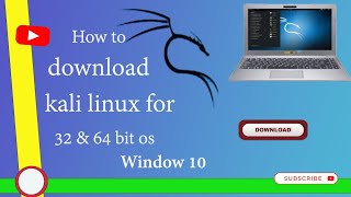 How to download Kali Linux for 32 amp 64 bit operating systems in Windows 10 [upl. by Einnor]